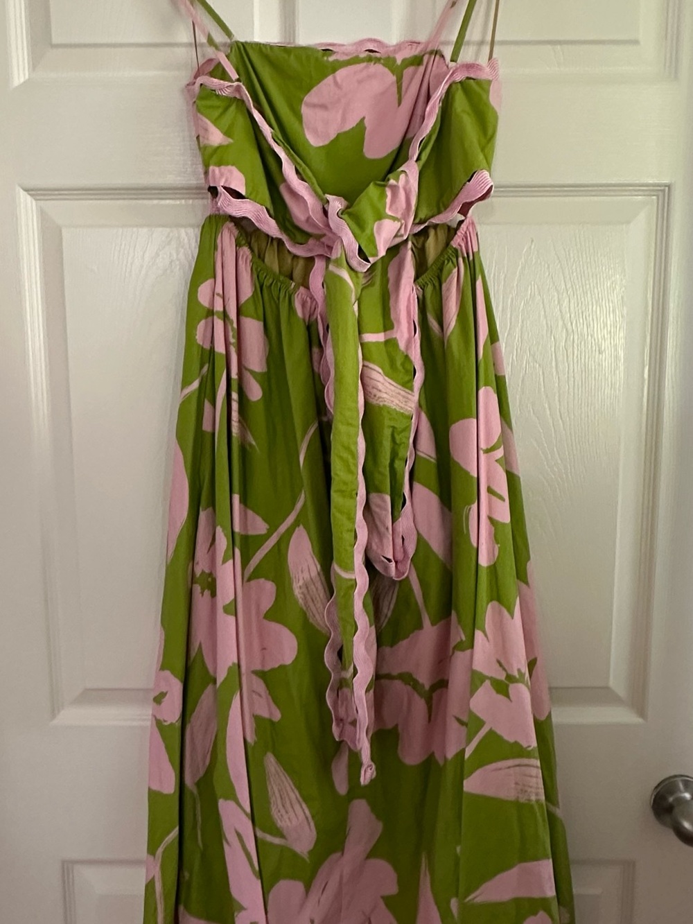 Floral Ric Rac Maxi Dress - Picture 4 of 7